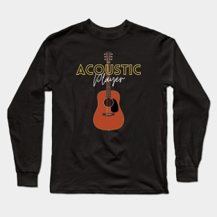 Acoustic Player All Mahogany Long Sleeve T-Shirt